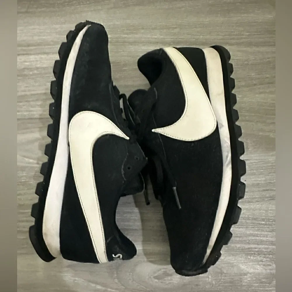 Nike Pre Love O.X. Black Suede Sneakers Sz 7.5